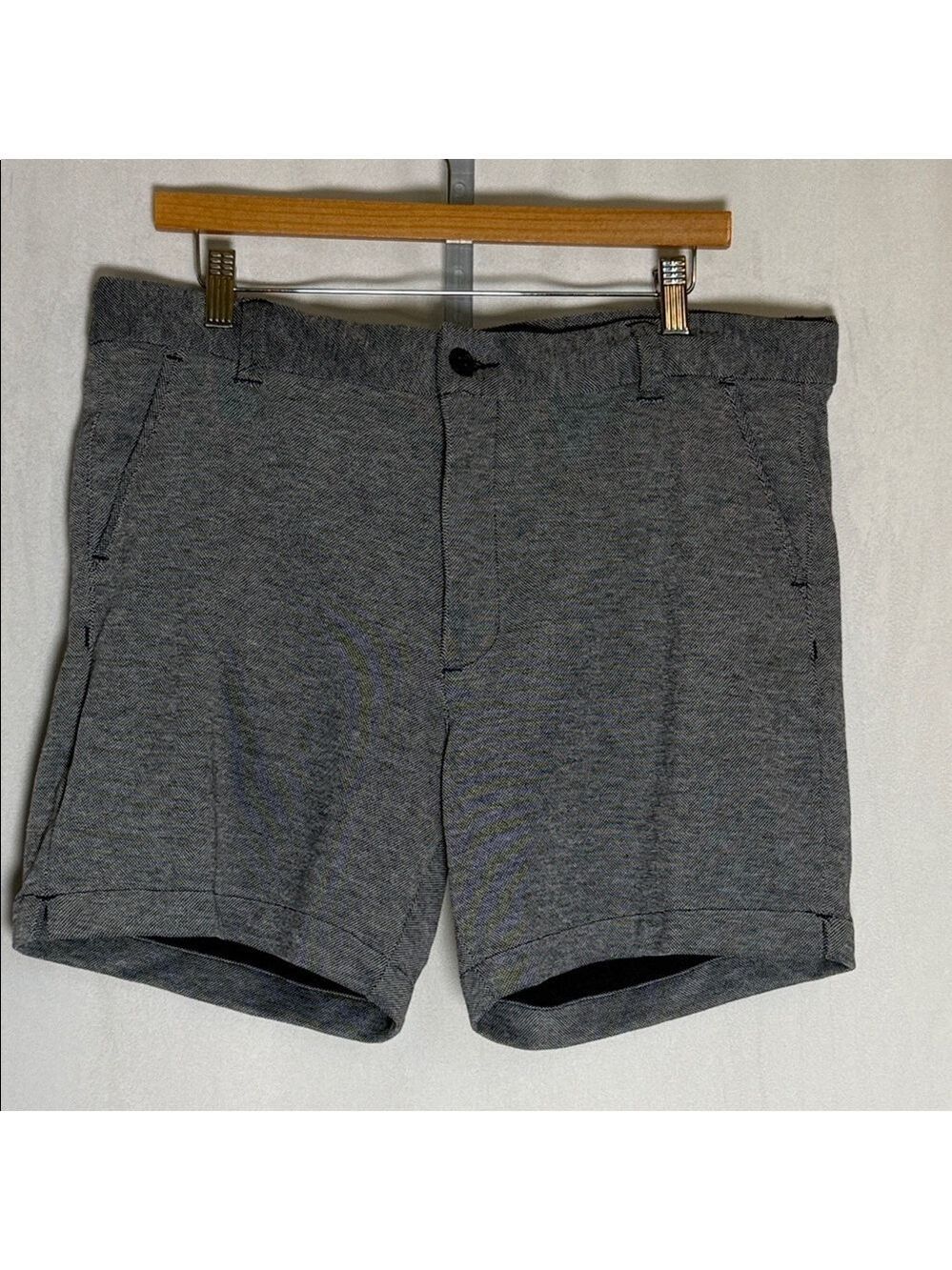 NWT Watsons Gray Men's Casual Shorts Size US 38 (IT 54) Casual 6" Inseam